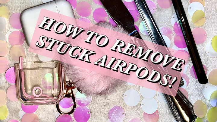 How to REMOVE STUCK Aipods from Silicone Case!