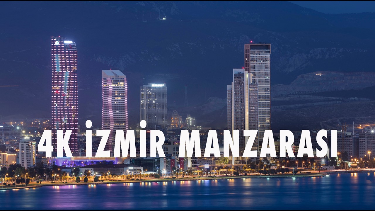 İzmir'in Büyüleyici Güzelliği: 4K Drone & Rahatlatıcı Müzik