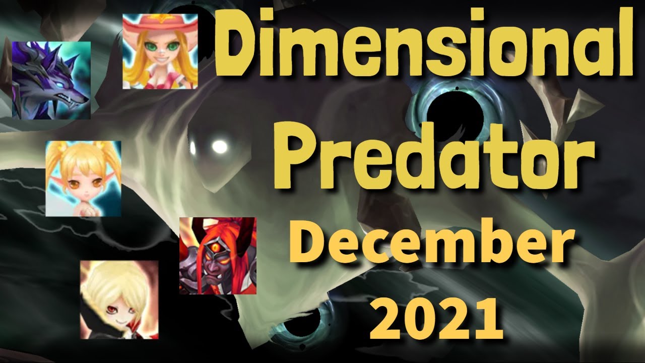 Dimensional Predator December 2021 - Lumel