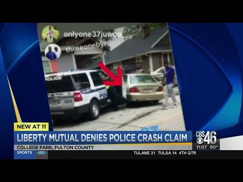 Liberty Mutual denies police crash claim