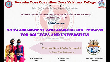 NAAC Assessment & Accreditation Process for Colleges and Universities