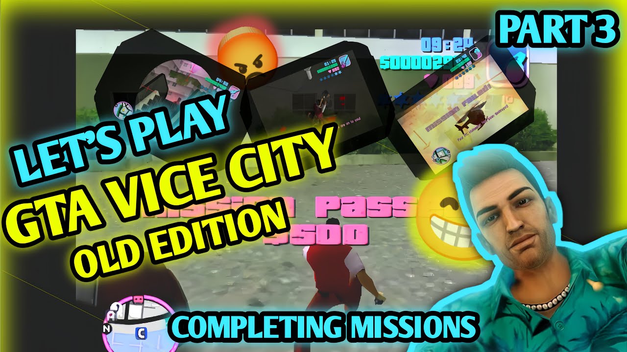 Let's Play Gta Vice City | Gta Vice CIty Completing Missions Part 03 ...