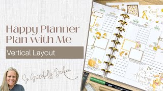 Plan With Me! | Vertical Happy Planner Classic | September 15-21, 2025