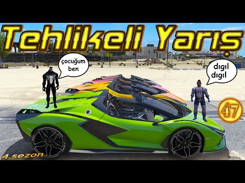 VENOM ve ABUZİ ŞOFÖRLERİ ŞAŞIRTIYOR - Lamborghini Sian ile Tehlikeli Yarış