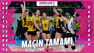 Galatasaray HDI Sigorta 0 - 3 VakıfBank (Maçın Tamamı) | 2021-22 Sultanlar Ligi