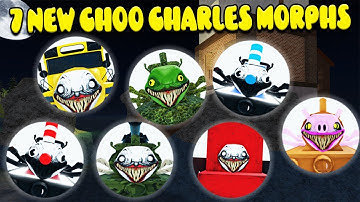 UPDATE - How To Find ALL 7 NEW MORPHS in Choo Charles Morphs - ROBLOX