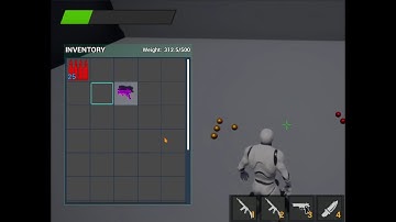 UE4 Inventory & Pickup system (Gamepad support update)
