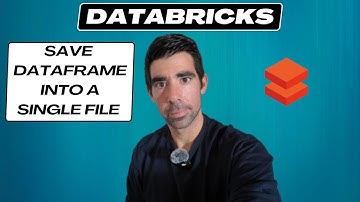 Databricks Quick Tips: Save PySpark Dataframe into a single file