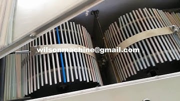 Straw Counting and Packing machine with euro hole packing