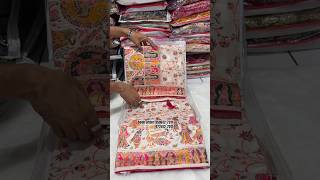 A Very Beautiful Pure Pashmina Silk White Colour Saree