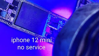 Iphone 12 mini no service no. baseband .no network problem fix.#viral #reels #iphone