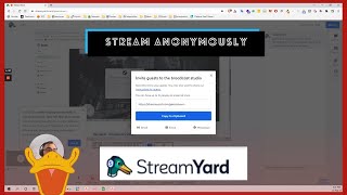 How Stream a Google Meets Meetings with Streamyard