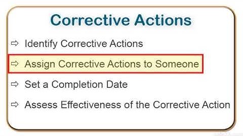 Safe23 - M2L18 Corrective Actions