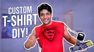 DIY Custom T-shirt Printing AT HOME