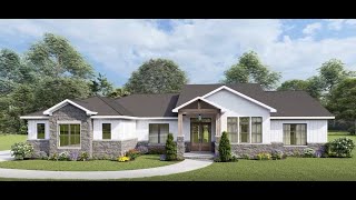 CRAFTSMAN HOUSE PLAN 041-00275 WITH INTERIOR