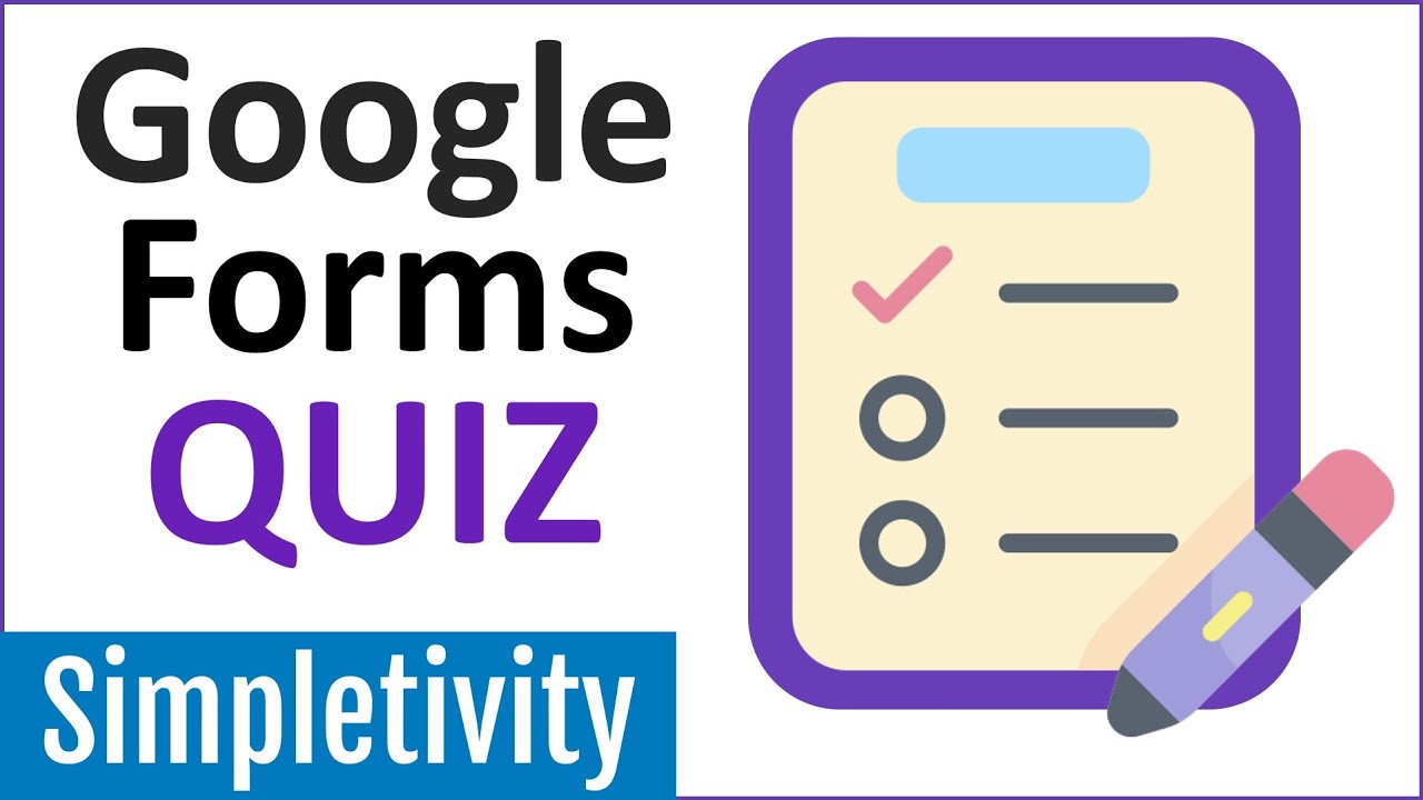 How to Create a Google Forms Quiz - Tutorial for... - youtube