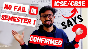 ICSE/CBSE 2022: No FAIL or PASS in Semester 1 says the council | Breaking Update! @akash_talks