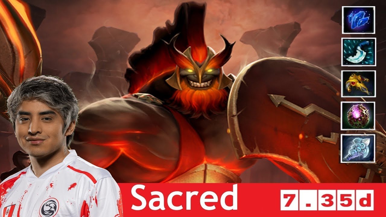 [DOTA 2] Sacred the MARS [OFFLANE] [7.35d]