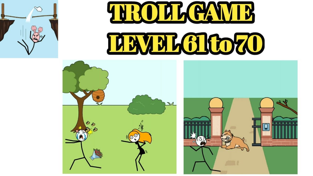 62 63 64. 456 Skip troll game. 067 Skip troll game. Weegoon.