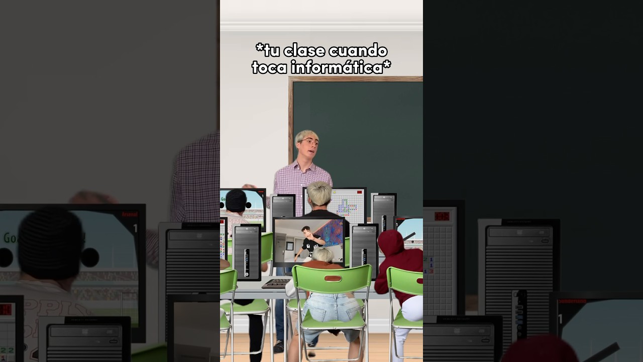 CUANDO TOCA CLASE DE INFORMÁTICA 🤓💻 