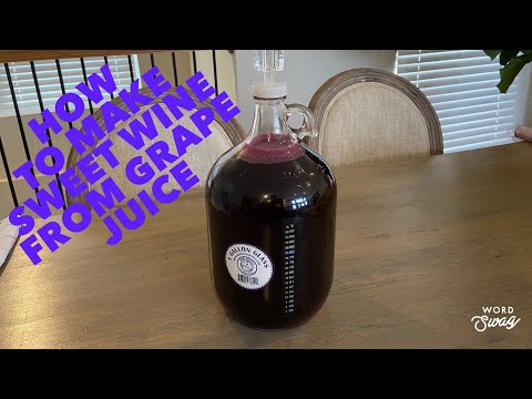 Como fazer vinho de suco de uva em casa