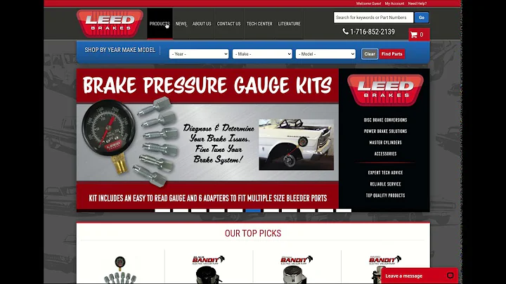 LEED Brakes Website Tutorial