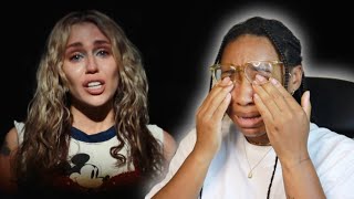 MILEY CYRUS- USED TO BE YOUNG (OFFICIAL VIDEO) REACTION!! 😭