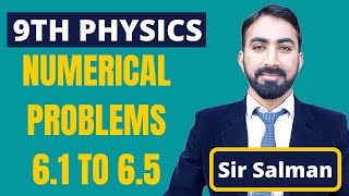 Numerical Problems 6.1 to 6.5 | Chapter 6 | Work and Energy
