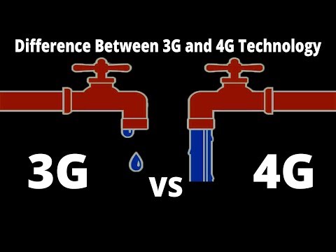 Difference between 3G and 4G Technology | 3g vs 4g | AF Tech House