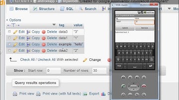 App Inventor TinyWebDB to MySQL using PHP