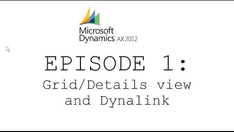 This is how we do IT! Episode 1 // "Grid/Details view and Dynalink"