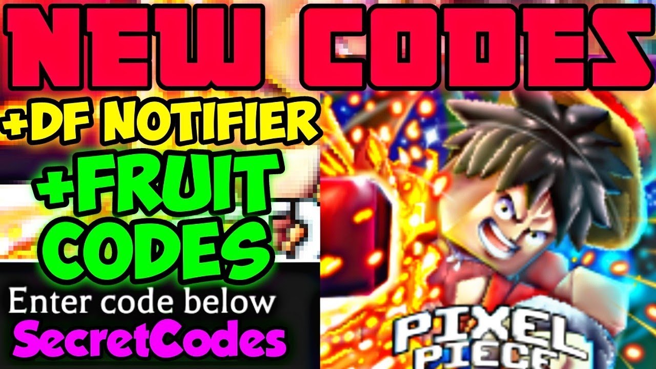 [FRUIT CODES!!!] PIXEL PIECE ALL *NEW* CODES, FRUIT CODES & SECRET ...