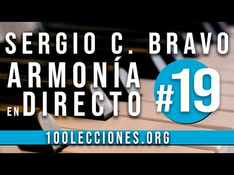 🔵 Armonía En Directo #19 - Como Armonizar una Melodía