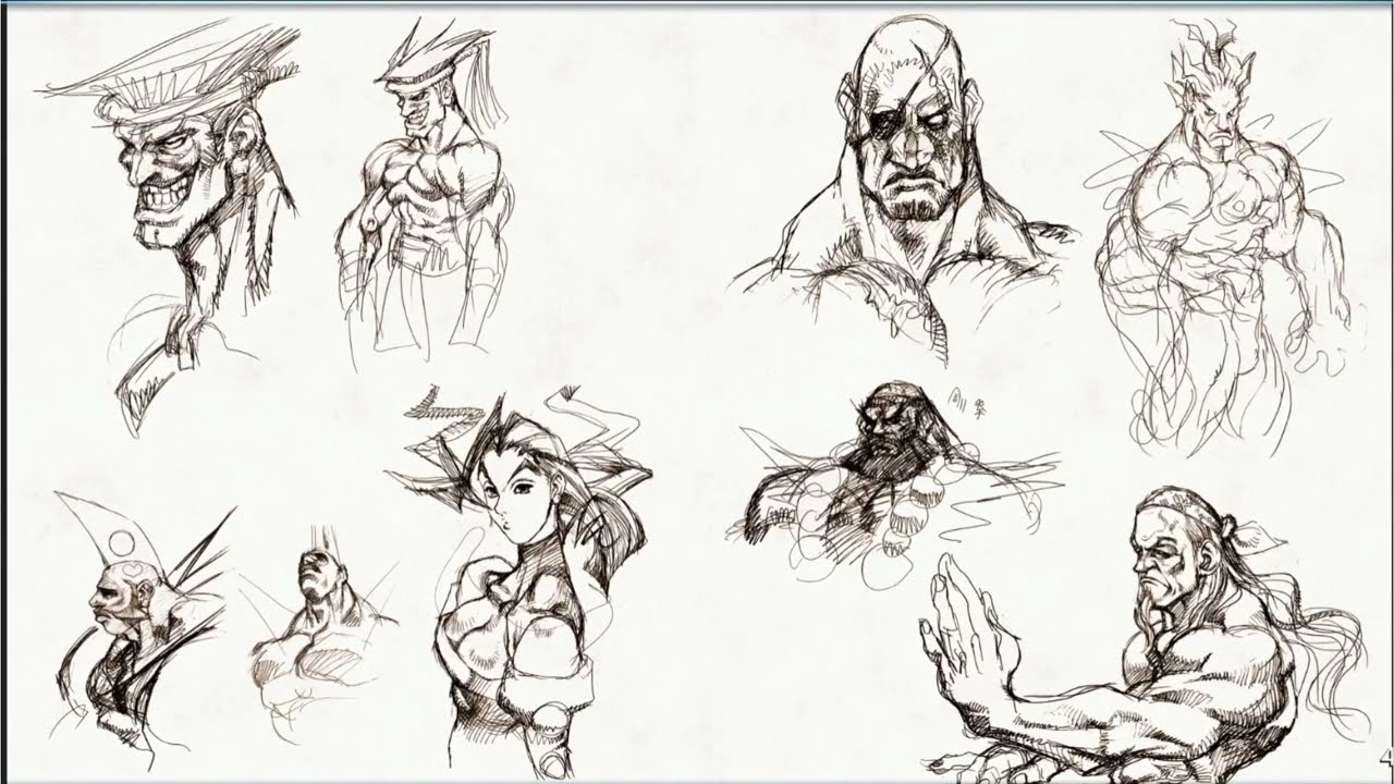 Street Fighter Alpha  Arts Visuals