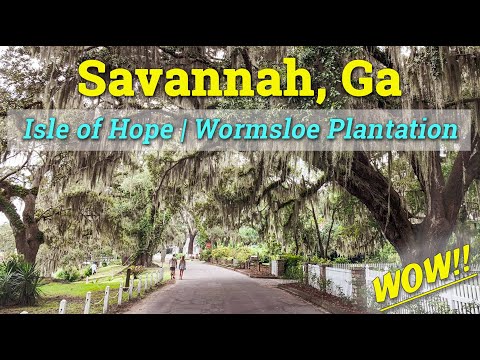 Savannah, Ga | Isle of Hope | Wormsloe Plantation | RV Adventures