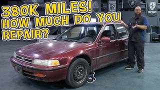 A True Testament: 32 year old Accord with 380K miles! When Is It Time to Let It Go?