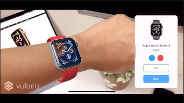 Augmented Reality Watch Shopping - Made with Vuforia