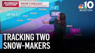 More snow for Saturday or Monday? Here's Boston's weekend storm forecast