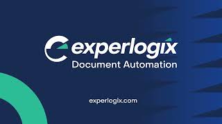 Experlogix Document Automation In 60 Seconds A Banking And Financial Services Demo