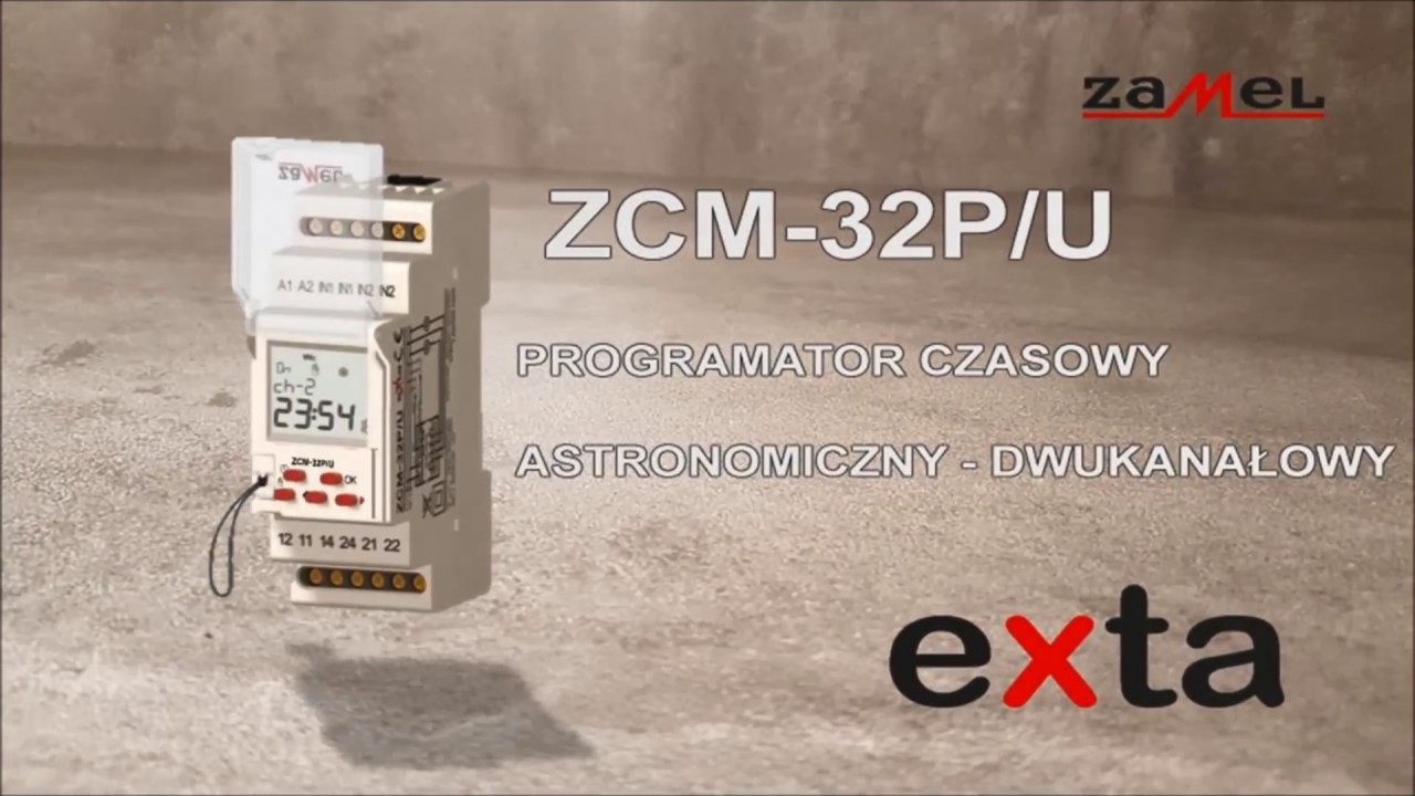 ZEITSCHALTUHR Wi-Fi GESTEUERT, 16A, 230V AC TYP: ZCM-42