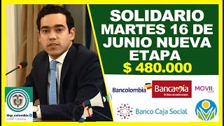 Confirmado SOLIDARIO : MARTES 16 de Junio Nueva etapa y empiezan tercer giro, 3 giros 480.000 