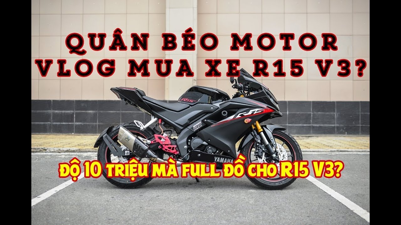 Tem Xe Yamaha R15 V3 Xanh Đen Đẹp Ấn Tượng