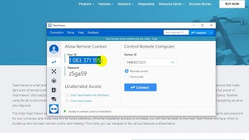อธิบายการติดตั้งและใช้งานเบื้องต้น Teamviewer (โปรแกรมควบคุมระยะไกล)