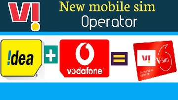 New mobile sim operator | vodafone idea rebrand in india,vi sim,vi sim card,vi new sim card