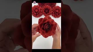 How to make  paper rose|Easy Crafts &amp; Creative Ideas