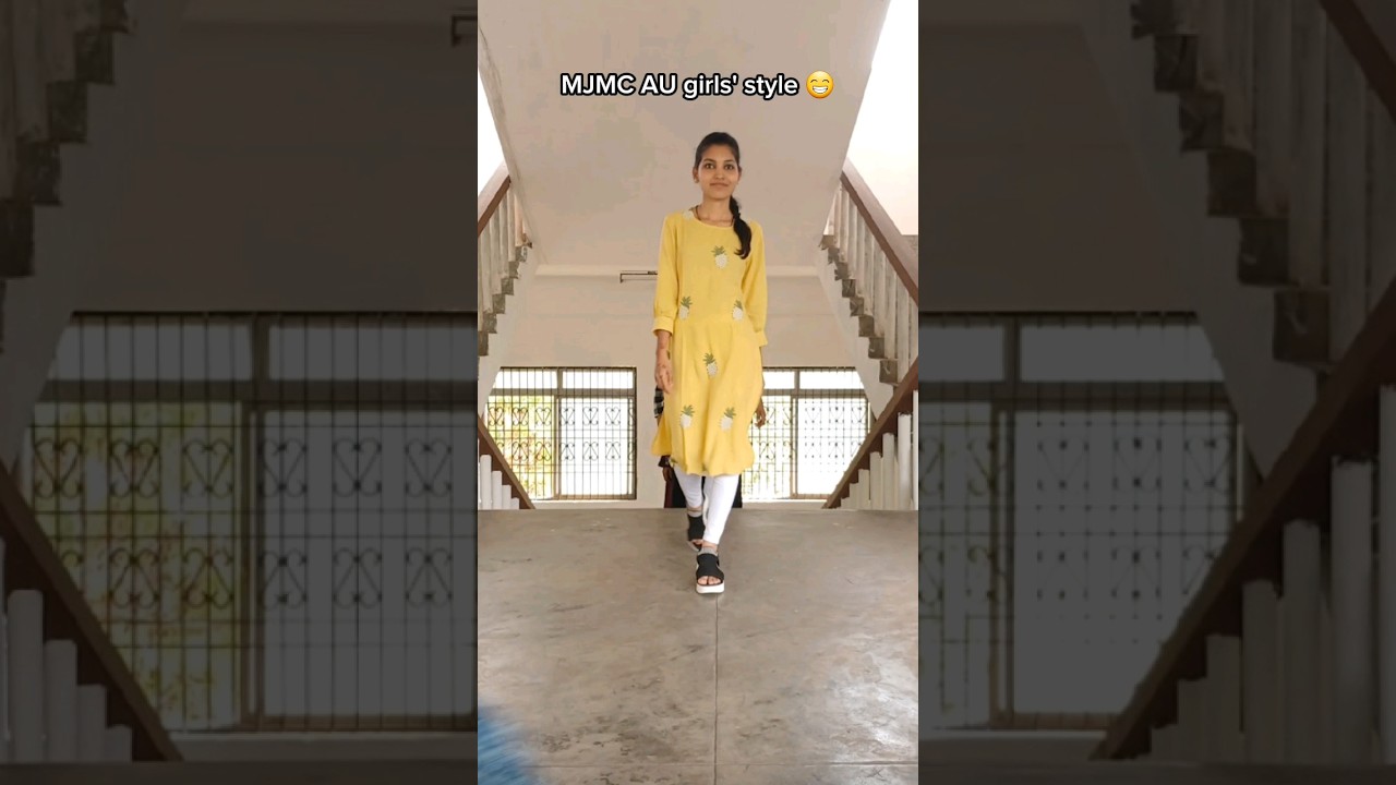 Here Is The Style of Andhra University's Students! 😬 