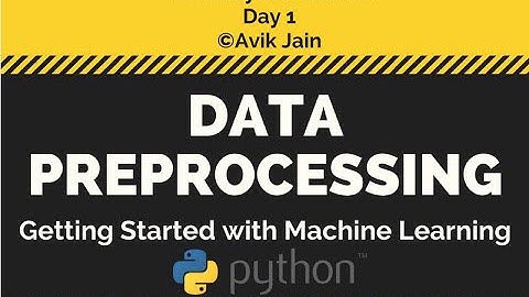 100 Days of Machine Learning Coding Live Stream - Day1 - Part2