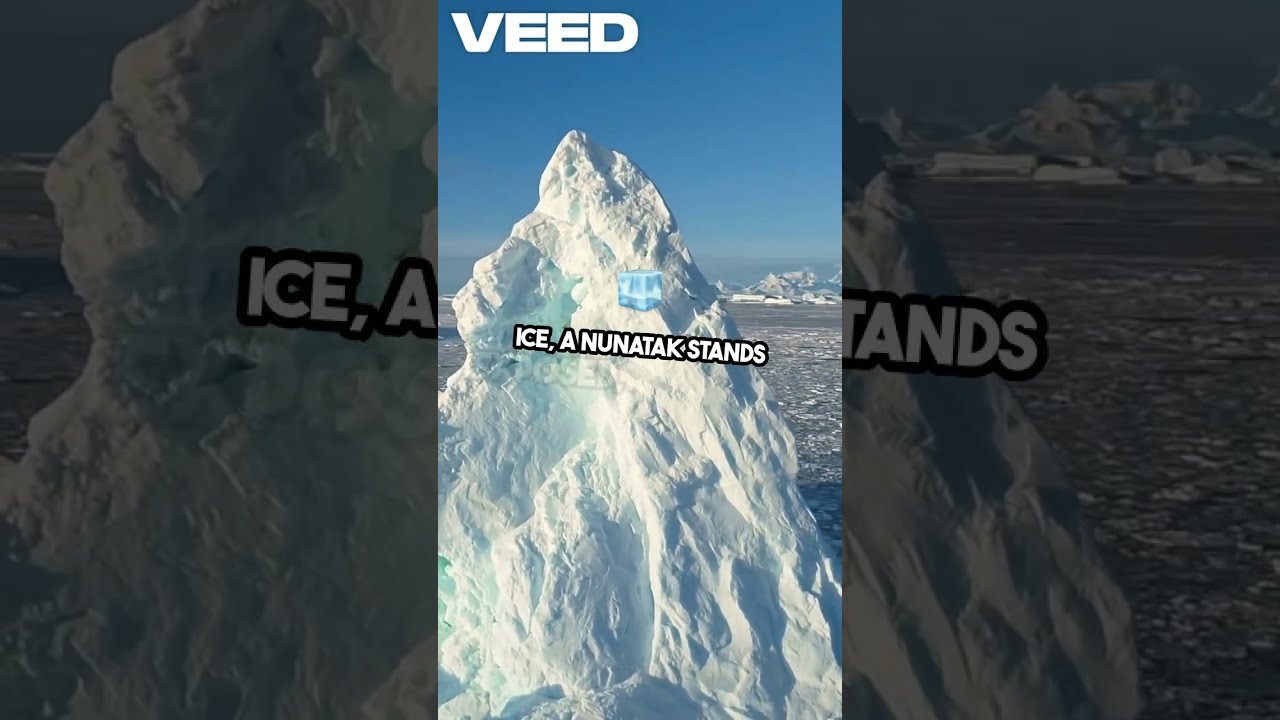 Discovering Nunataks Nature's Frozen Islands #geography #conceptgeography