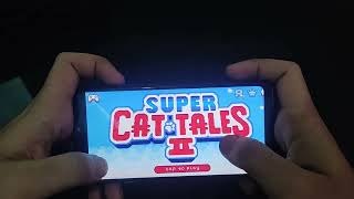 TUTORIAL BERMAIN GAME DI HP ANDROID : SUPER CAT TALES screenshot 3