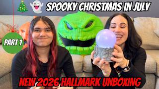 🎄👻 Christmas in July! NEW 2026 Hallmark Ornament Unboxing PART 1 | Nightmare Before Christmas